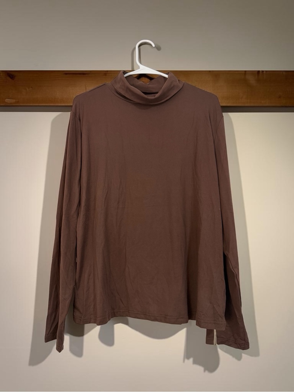 BrownTurtleneck Sweater